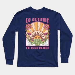 Go outside to look inside Long Sleeve T-Shirt